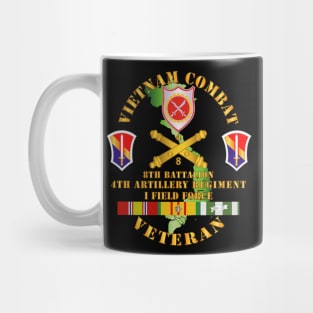 Vietnam Combat Vet - 8th Bn 4th Artillery - I Field Force Mug